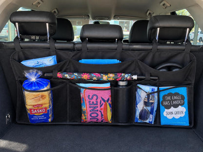 Velix Refined™ Boot Buddy – Large Capacity Car Boot Organiser